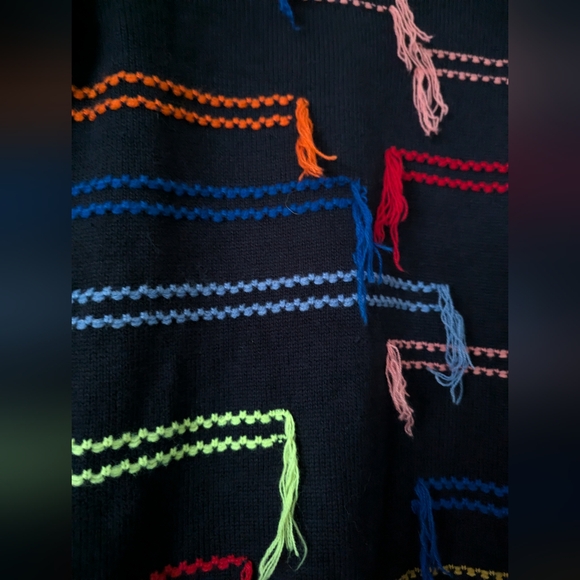 In cashmere multi pullover sweater size small - Picture 5 of 8